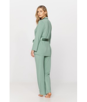 Pijama en rojo, rosa o verde con tallas XS a 5XL